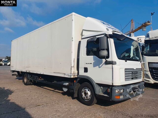 Box van MAN TGL 8.180, Koffer, LBW, Schaltgetriebe, Export