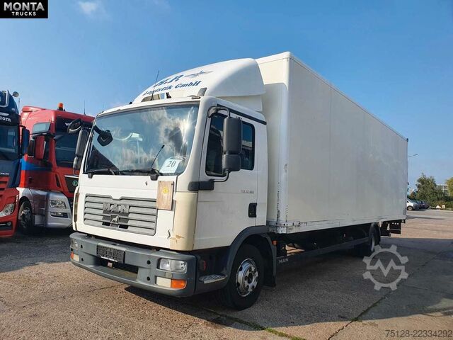 Box van MAN TGL 8.180, Koffer, LBW, Schaltgetriebe, Export