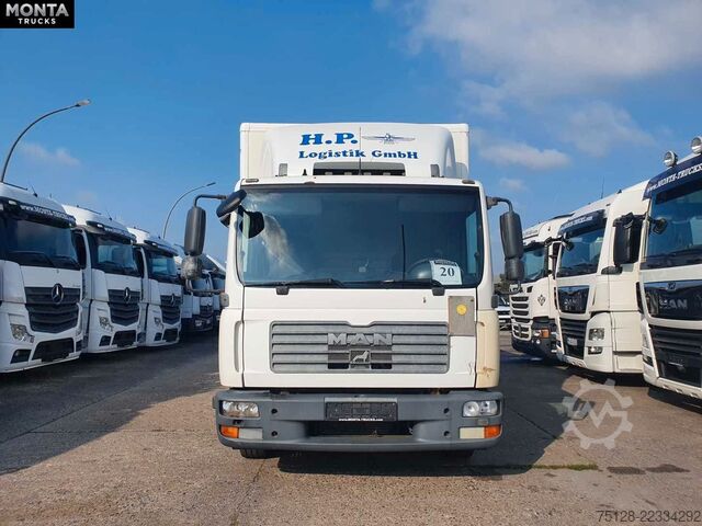 Box van MAN TGL 8.180, Koffer, LBW, Schaltgetriebe, Export