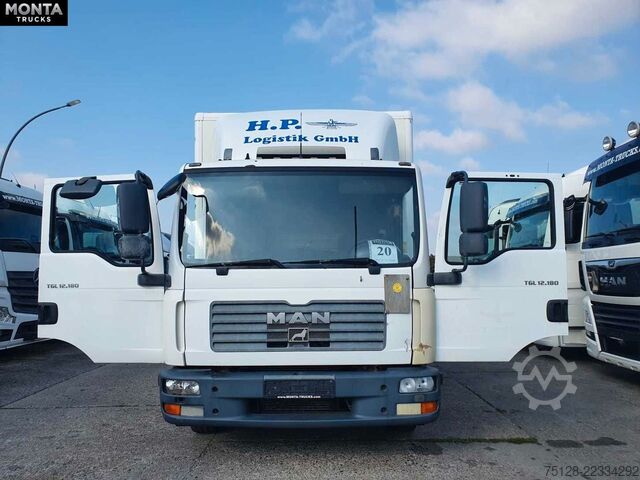 Box van MAN TGL 8.180, Koffer, LBW, Schaltgetriebe, Export