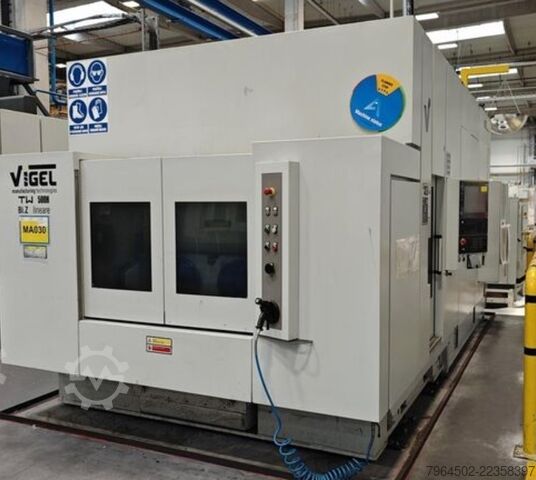 Horizontal-Bearbeitungszentrum Vigel TW 500H Bi.Z Two Spindel 5 Axis