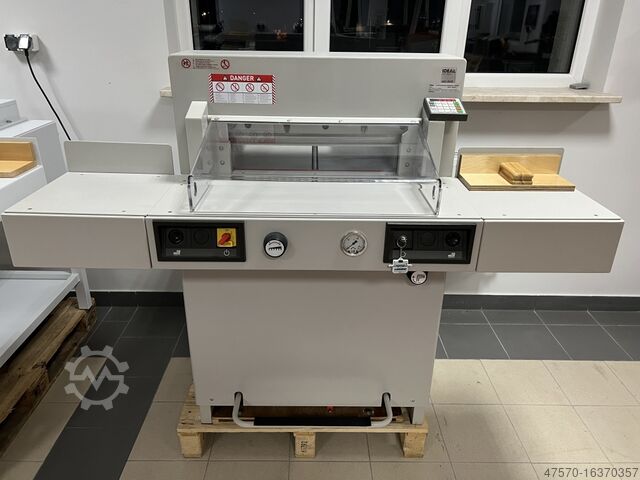 Paper cutting machine guillotine Ideal 5221-05 EP Digicut