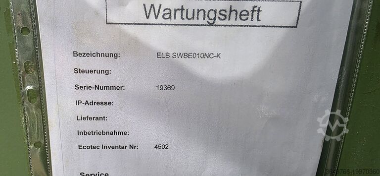 FLAT GRINDING MACHINE ELB-Schliff SWBE 010 NC-K