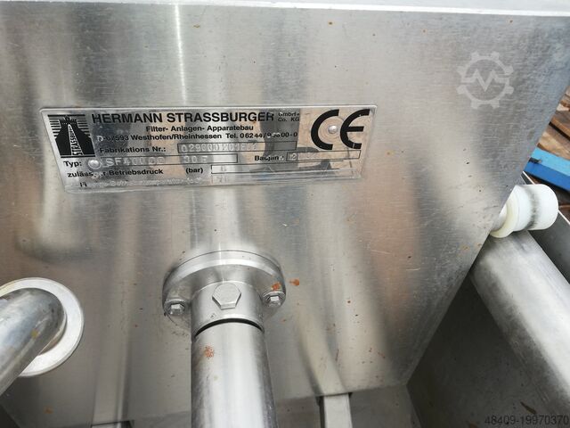 Filter press Hermann Strassburger 