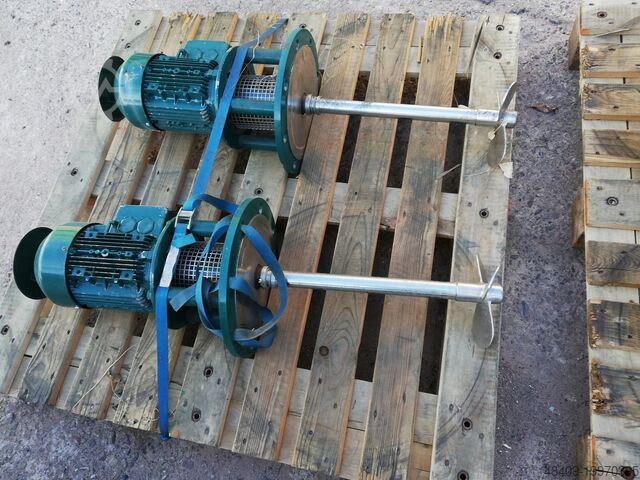Stainless steel agitator Stelzer Rührtechnik 