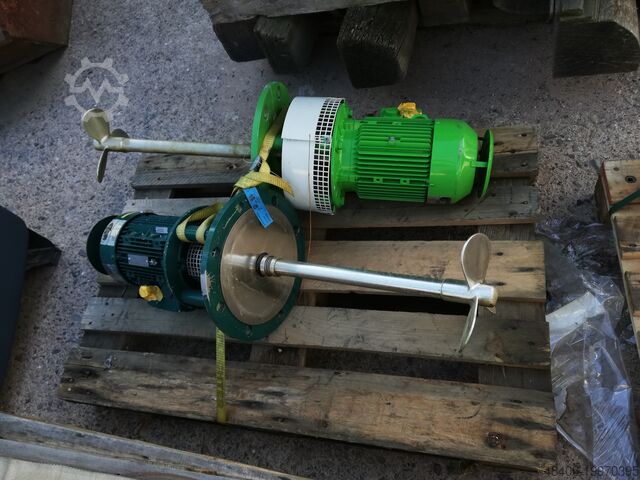 Stainless steel agitator Stelzer Rührtechnik 
