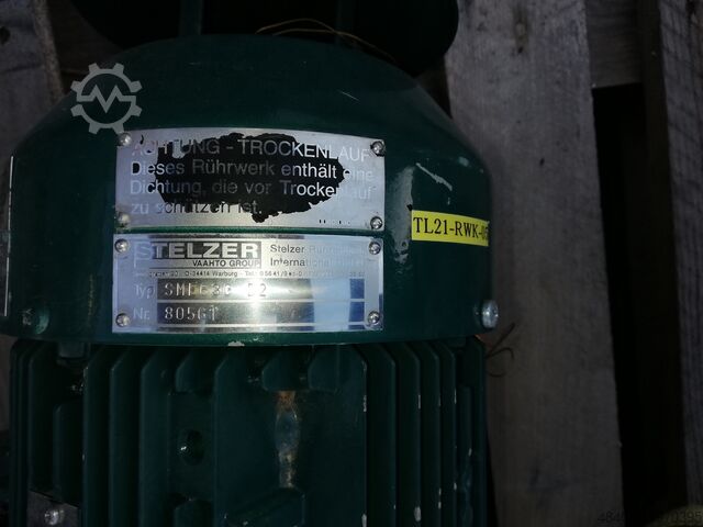 Stainless steel agitator Stelzer Rührtechnik