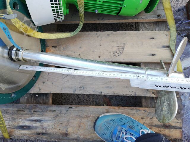 Stainless steel agitator Stelzer Rührtechnik