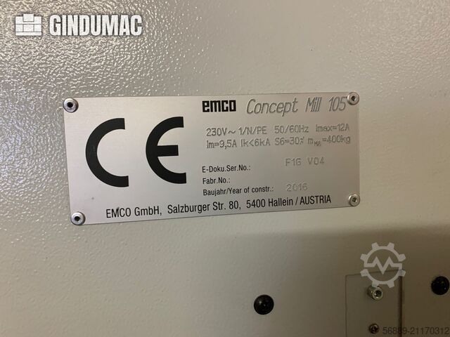 EMCO Concept Mill 105 EMCO Concept Mill 105