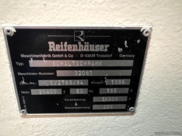 Doppelschneckenextruder, konisch Reifenhäuser BT 1000-2-63K