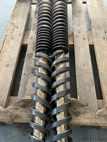 Twin Screw Extruder, conical Reifenhäuser BT 1000-2-63K