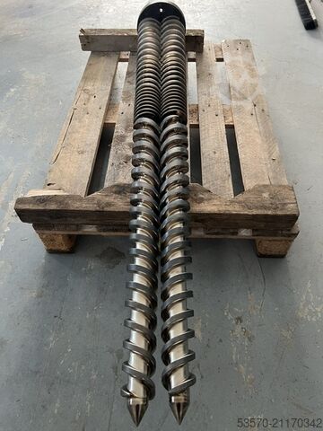 Twin Screw Extruder, conical Reifenhäuser BT 1000-2-63K