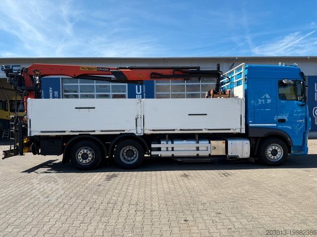 Pick-up van DAF XF 480 Pritsche Kran Palfinger 21000L