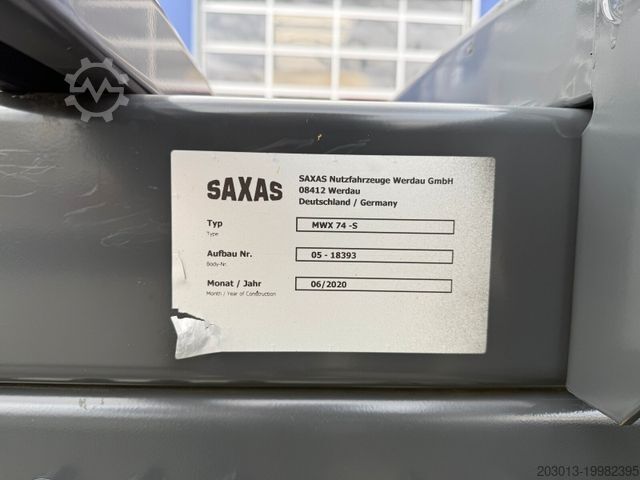 Wechselfahrgestell LKW MERCEDES-BENZ ACTROS 2543 6x2 Wechselaufbau BDF AHK 2 Betten