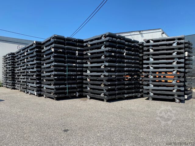 Pallet 1500 Rollpalette 120 x 80 cm, 500 kg Tra