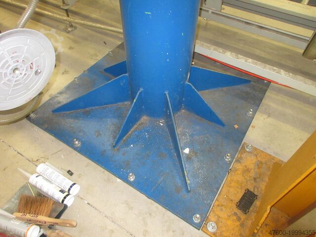 Column swing crane Chain Hoist Vetter AS Kran Drehkran Hallenkran L 5m Demag 250Kg H 4,2m Kettenzug Dübelplatte