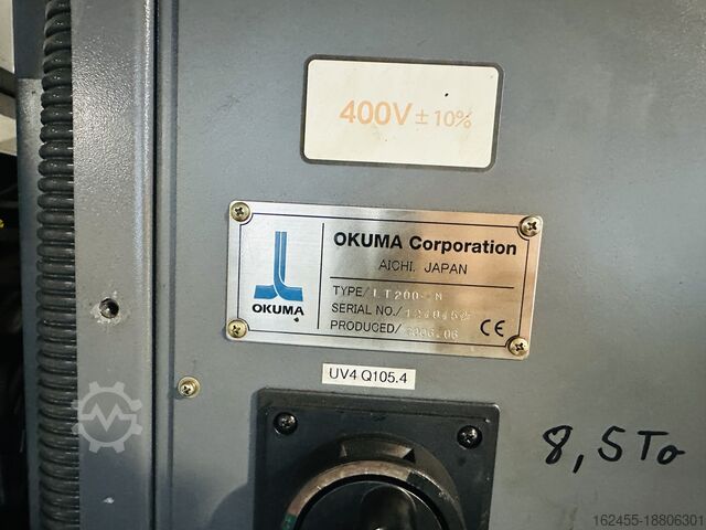 CNC turn-mill center OKUMA LT 200 TwinStar