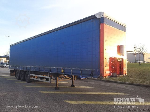 Auflieger mit Pritsche & Plane Schmitz Cargobull Semitrailer Curtainsider Standard