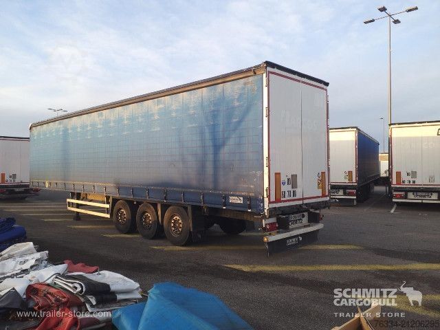Auflieger mit Pritsche & Plane Schmitz Cargobull Semitrailer Curtainsider Standard