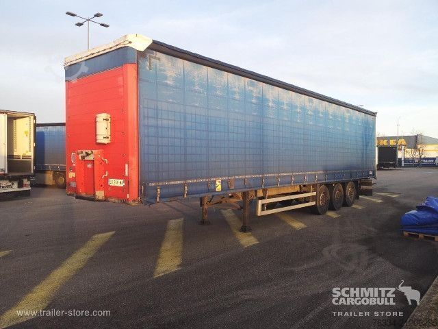 Auflieger mit Pritsche & Plane Schmitz Cargobull Semitrailer Curtainsider Standard