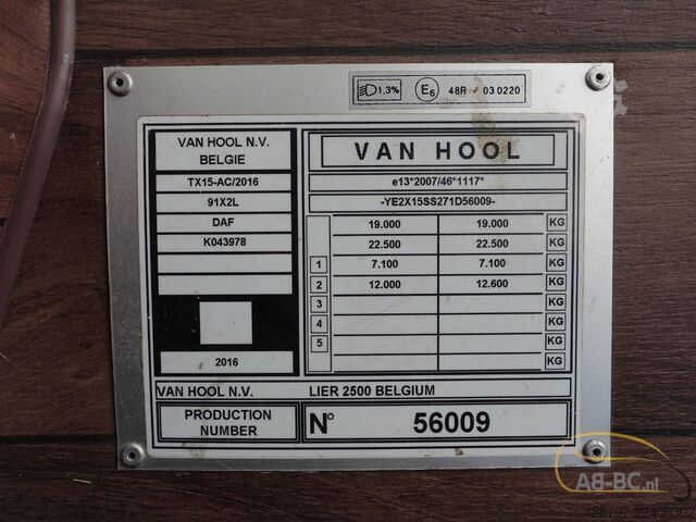 Motor coach VAN HOOL Van Hool TX15 Acron 46 Seats EURO 6