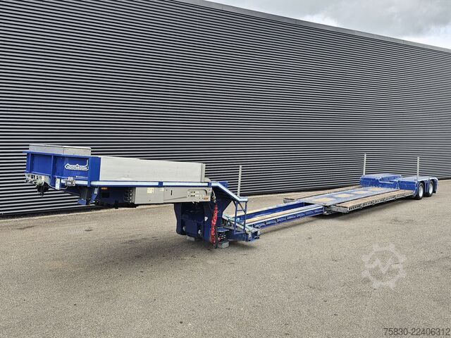 Low loader Nooteboom EURO-38-02 / AGRI / EXTENDABLE / REMOVABLE NECK
