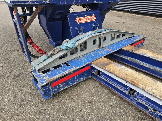 Low loader Nooteboom EURO-38-02 / AGRI / EXTENDABLE / REMOVABLE NECK