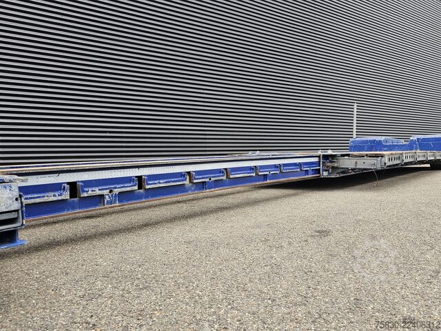 Low loader Nooteboom EURO-38-02 / AGRI / EXTENDABLE / REMOVABLE NECK