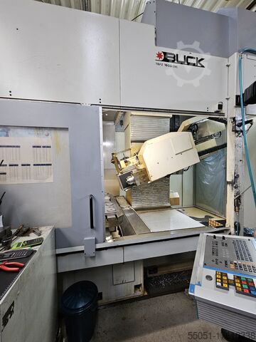 Deep hole drilling machine Buck Tieflochbohrmaschine TBFZ 1600 CNC