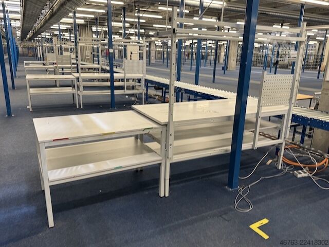 Arbeitsplatz / Packtische, 2m x 0,90m  