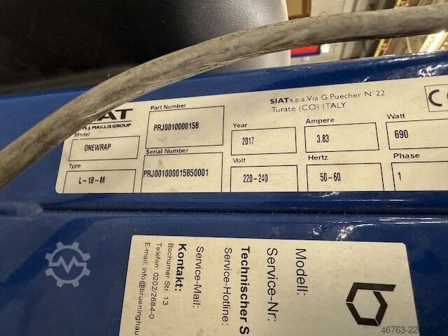 Palettenwickler Siat Onewarp