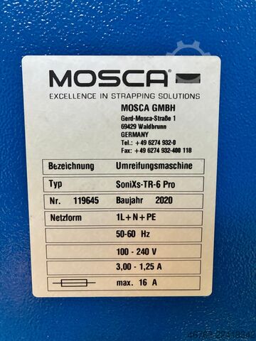 Autom. Umreifer Mosca SoniXs-TR6 Pro