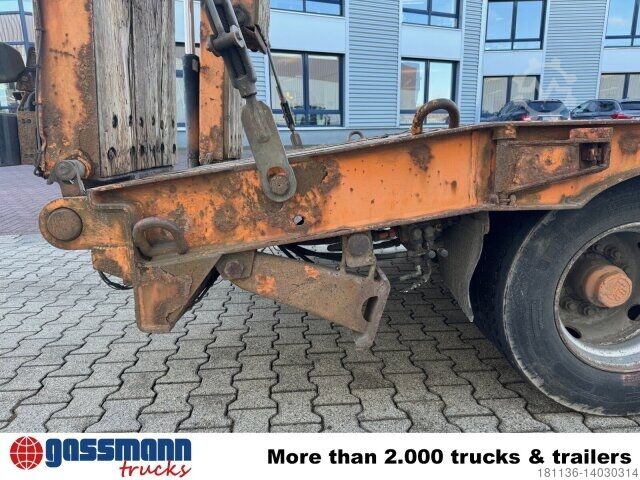 Tieflader Anhänger Müller-Mitteltal T 3 Kompakt 30,0, Hydr. Rampen, Verbr. auf 3m