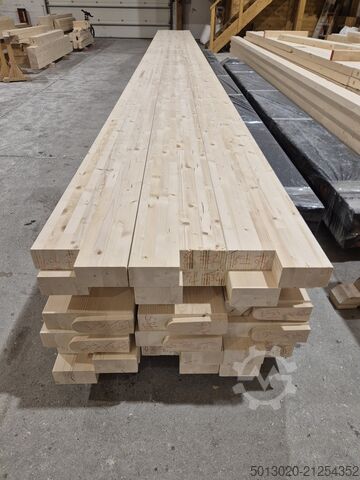 Bearbeitungszentrum mit Durchlauf Hundegger Lohnfertigung im Holzbereich