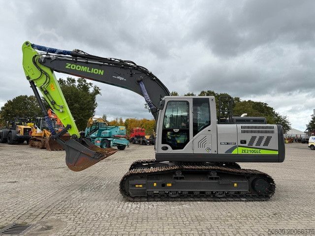 Kettenbagger  Zoomlion ZE210GLC, Greifer + Hammer, Tieflöffel