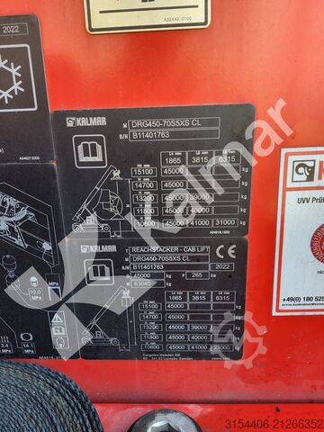 Reach-Stacker Kalmar DRG450-70S5XS