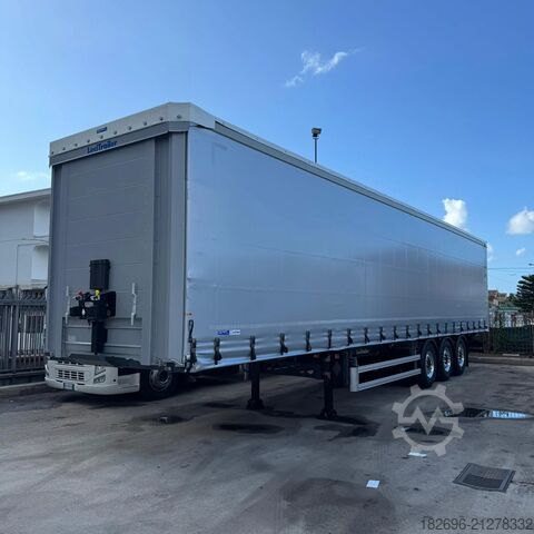Open semitrailer Lecitrailer Semirimorchio centinato