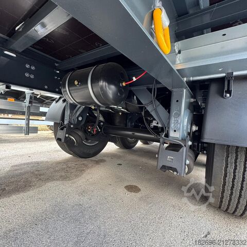 Open semitrailer Lecitrailer Semirimorchio centinato