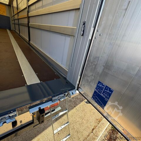 Open semitrailer Lecitrailer Semirimorchio centinato