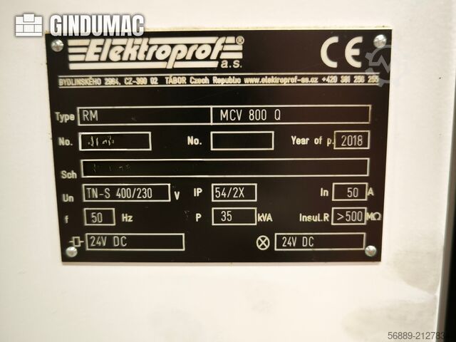 KOVOSVIT MAS MCV 800 QUICK KOVOSVIT MAS MCV 800 QUICK