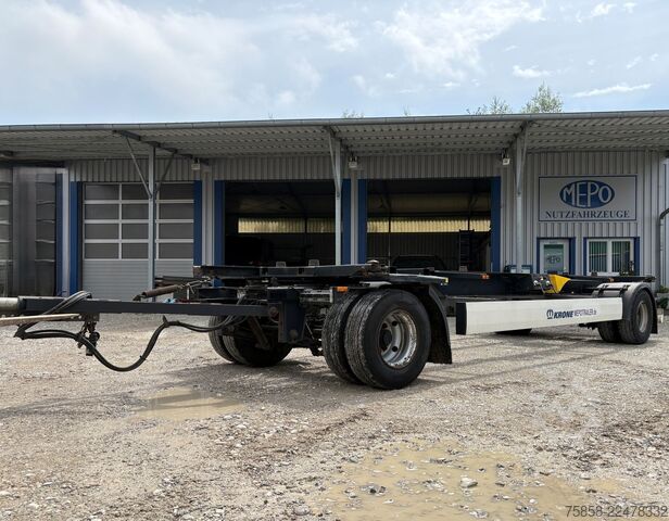 Anhänger-Wechselfahrgestell Krone BDF Lafette 235/75R17,5 Zwilling BPW