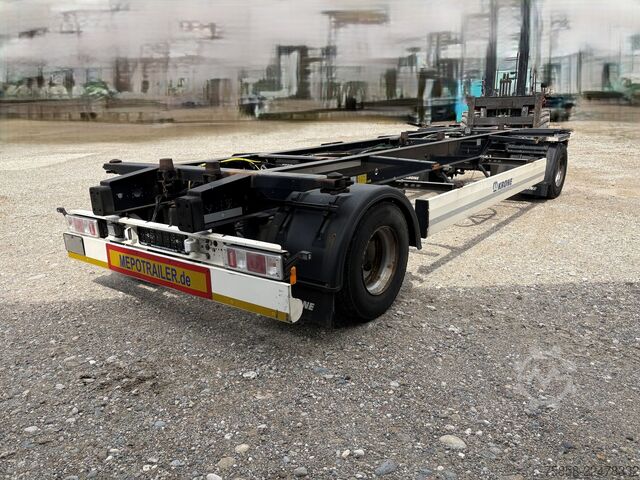 Anhänger-Wechselfahrgestell Krone BDF Lafette 235/75R17,5 Zwilling BPW