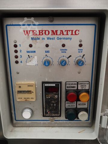 Webomatic packaging line Webomatic PNC 20A-D-M2, STP 60/80 D+E