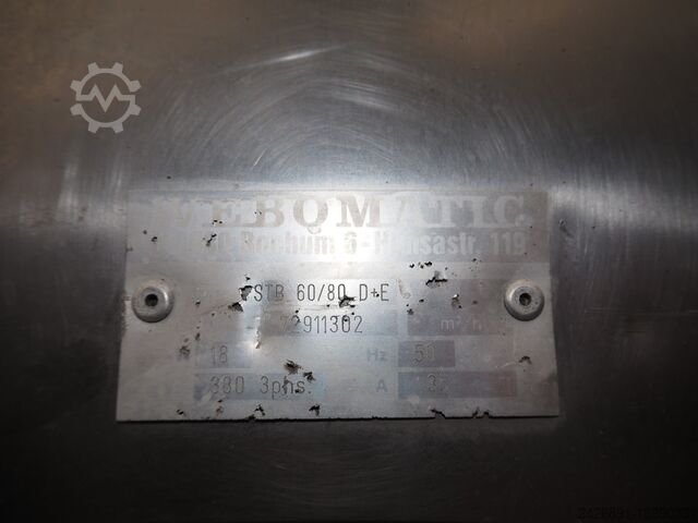 Webomatic packaging line Webomatic PNC 20A-D-M2, STP 60/80 D+E