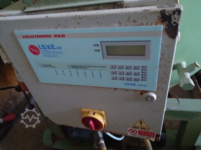 Vacuum drying chamber, heated plate dryer ISVE 1,5