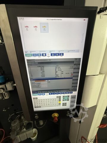 5 axis universal machining center HELLER HF 3500