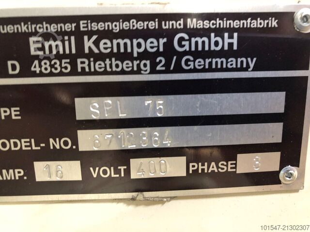 Spiralmischer KEMPER SPK 75