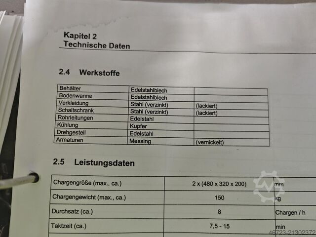 Waschanlage DÜRR ECOCLEAN Universal 81C