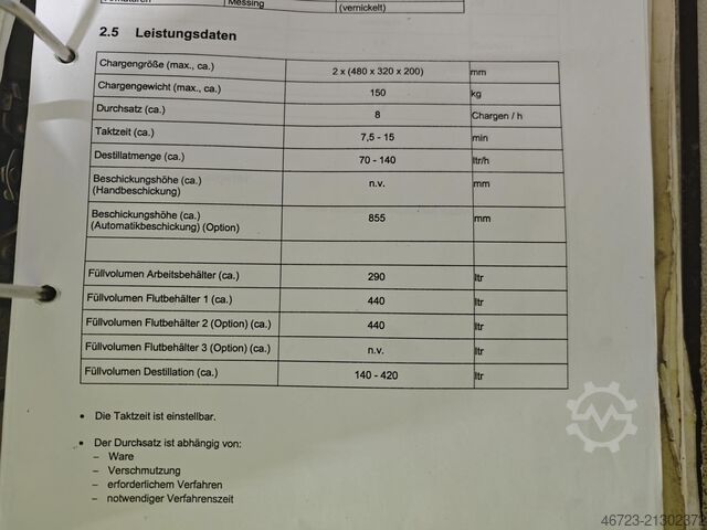 Waschanlage DÜRR ECOCLEAN Universal 81C