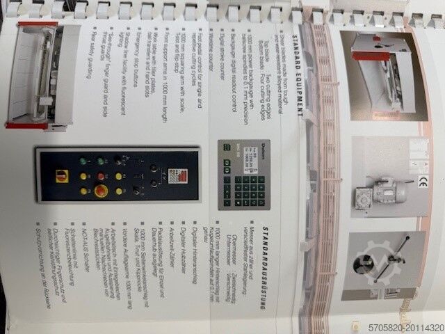 Hydraulische Tafelschere Baykal MGH3100X16